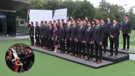Foto que representa a Claudia Sheinbaum respalda a México rumbo al Mundial 2026; así fue la ceremonia | VIDEO