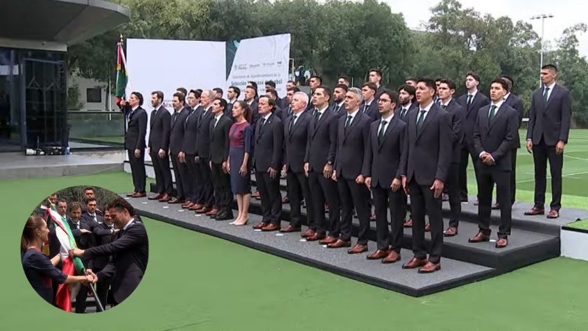 Claudia Sheinbaum respalda a México rumbo al Mundial 2026; así fue la ceremonia | VIDEO