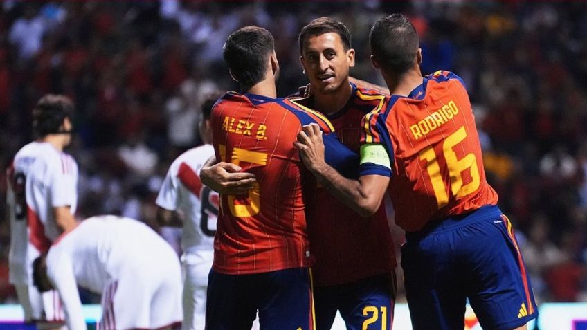 España brilla en Puebla y golea a Perú en el cierre de su preparación para el Mundial 2026