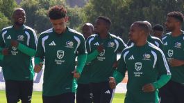 Foto que representa a Sudáfrica llegó a CDMX para la inauguración del Mundial 2026 ante México: Así los recibieron