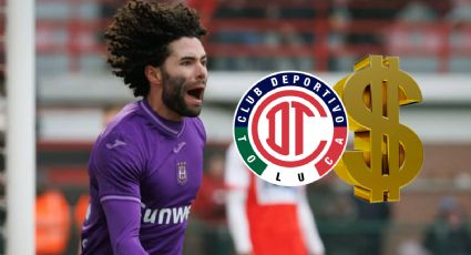 ¿Cuántos MILLONES tendría que pagar Toluca al Anderlecht por Chino Huerta?