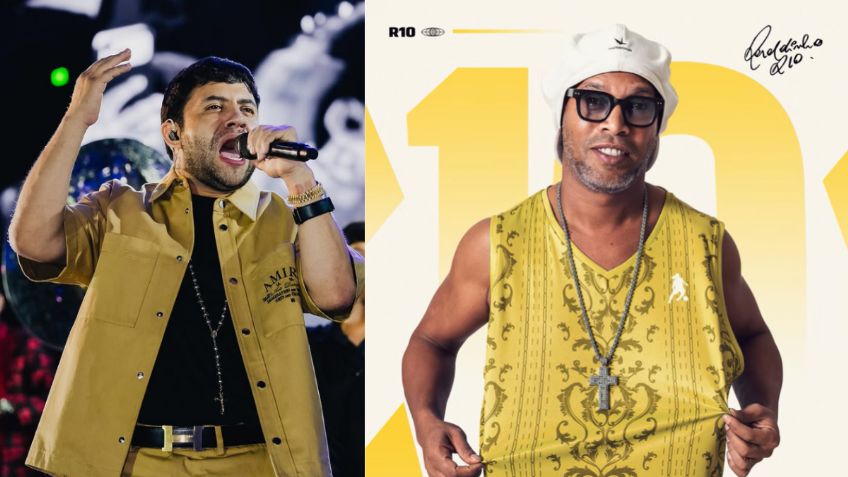 Ronaldinho olvida el futbol y estrena álbum musical; colaboró con Luis R Conriquez | VIDEO