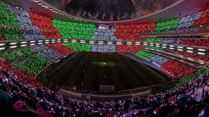 La impactante FOTO de la cancha del Estadio Azteca para el debut de México en el Mundial 2026